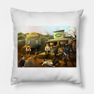 The Sourdough Saloon Pillow