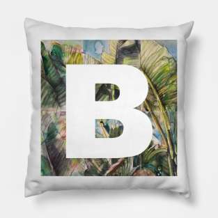 Letter B Pillow