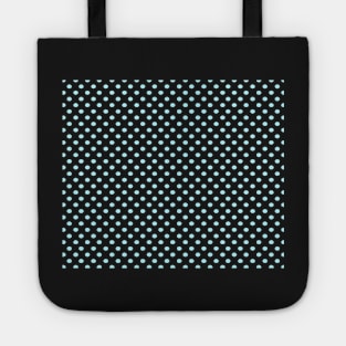 Powder Blue Polka Dot Pattern Tote