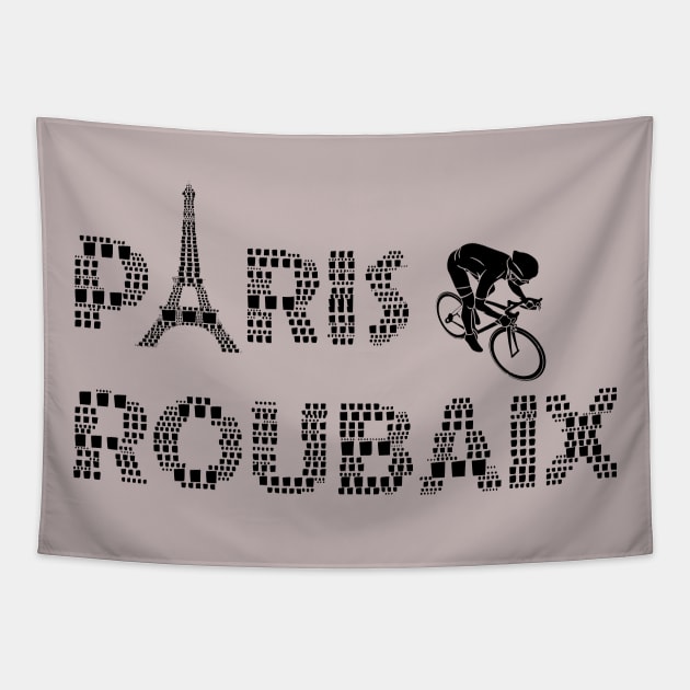 Ciclismo Paris Roubaix Tapestry by vintagejoa