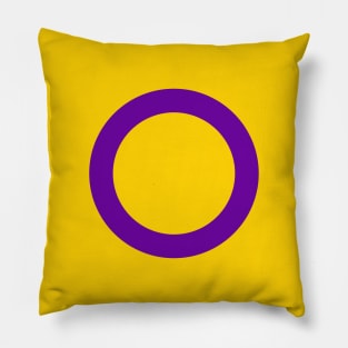 Intersex Flag Pillow