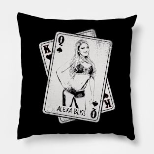 Retro Alexa Bliss Card Style Pillow