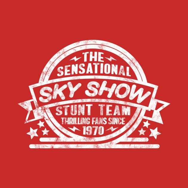 1970 - The Sensational Sky Show (Red - Worn) by jepegdesign