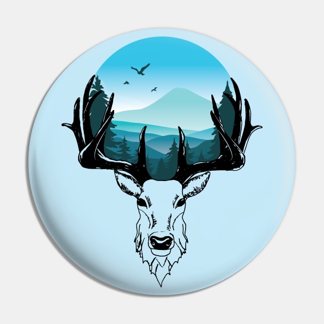 Deer by nature Pin by COLeRIC