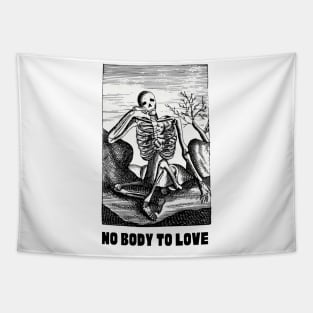 Funny No Body To Love Halloween T-Shirt, Hoodie, Apparel, Mug, Sticker, Gift design Tapestry