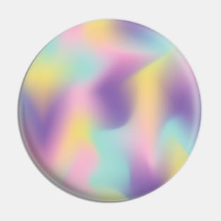 Pastel Colors Abstract Art Pin