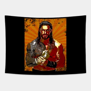 Roman Reigns // Retro Comics Style Tapestry