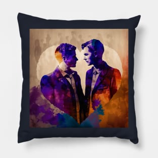 Gay Pride - An abstract expression of Love Pillow