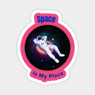 Do You Love Outer Space?  Space is My Place Magnet