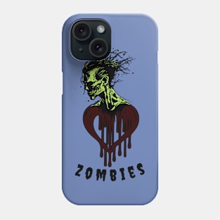 I Heart Zombies Phone Case