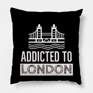 Addicted to London Pillow