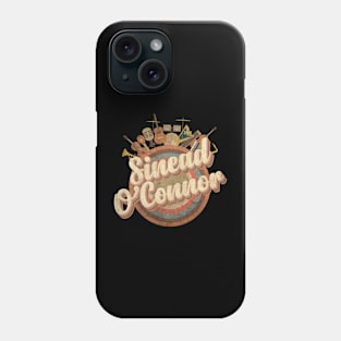 Music Tour Vintage Retro // Sinéad O'Connor (1966 – 2023) Phone Case