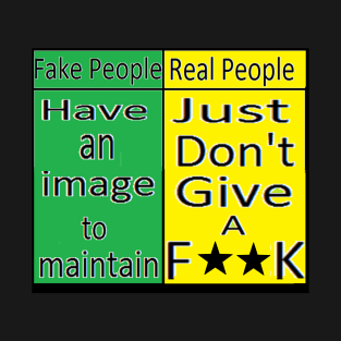 Real/Fake T-Shirt