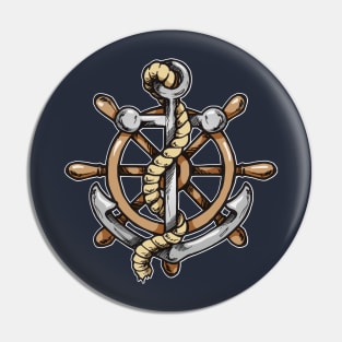 Anchor and Wheel Pin