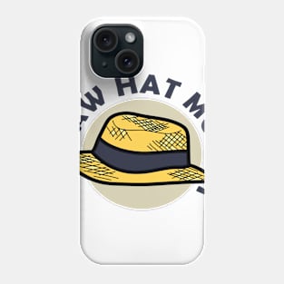 April - Straw Hat Month Phone Case