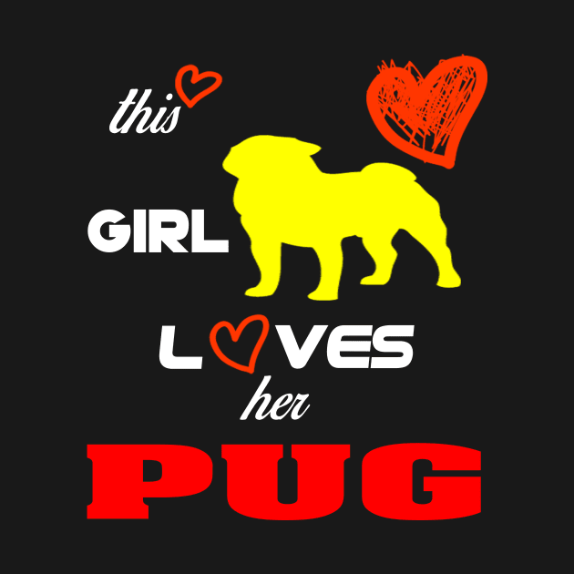 THIS GIRL LOVES HRR PUG by key_ro