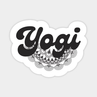 Yogi Slogan Magnet