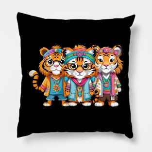 3 Tigers Pillow