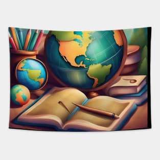 Geography Teacher Tapestry