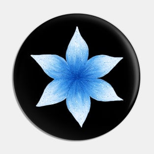 Frozen Snow Flower Pin