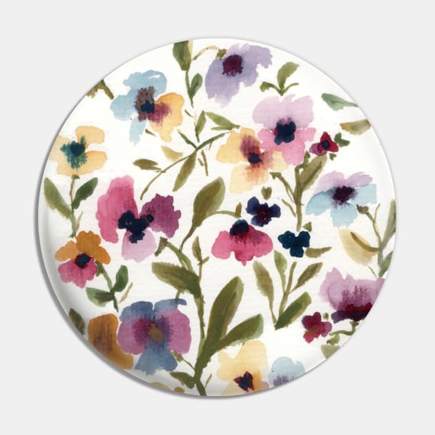 Pansies Pin by sixhours