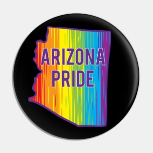 Arizona Pride LGBTQ Pin