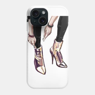 Fashion boots Phone Case