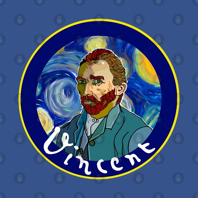 Dutch Painter Vincent Van Gogh by EmmaFifield