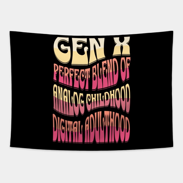 Gen X Tapestry by Maison de Kitsch