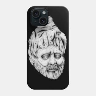 Stonehead (Black & White) Phone Case