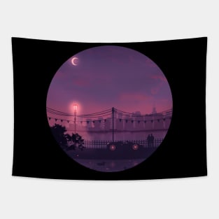 Night Love Tapestry