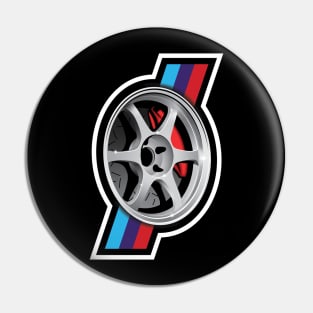 Japan Wheels Design Pin