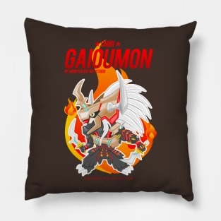 digimon chibi gaioumon Pillow