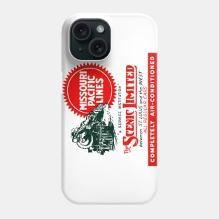 Vintage Missouri Pacific Line Railroad Phone Case