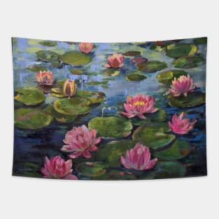 Water lilies Tapestry