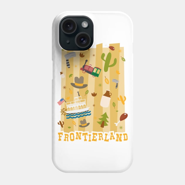 Frontierland Phone Case by jordihales