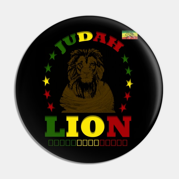 Judah Lion Rasta, Reggae Ethiopian Rastafari Pin by alzo