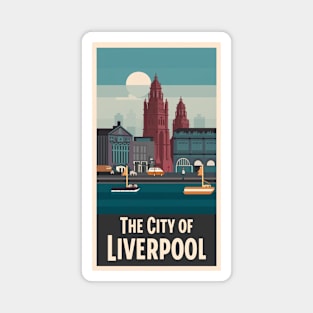 The city of Liverpool Magnet