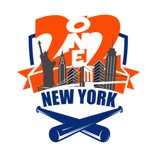 212 New York Baseball T-Shirt