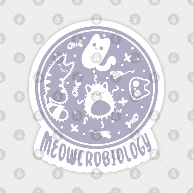 Meowcrobiology Magnet by Feline Emporium