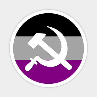 Asexual Communist Magnet