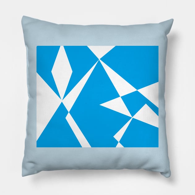 Diffuse Blue Pillow by felipequeiroz