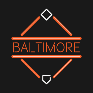 Baltimore Neon Diamond T-Shirt