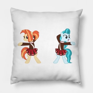 Lighthoof and Shimmy Shake Pillow