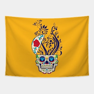 Happy Skull Tapestry