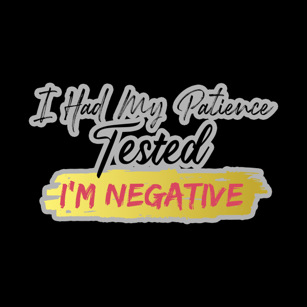 I had my patience tested I'm negative, Cutting Machines like Silhouette Cameo and Cricut by Yassine BL