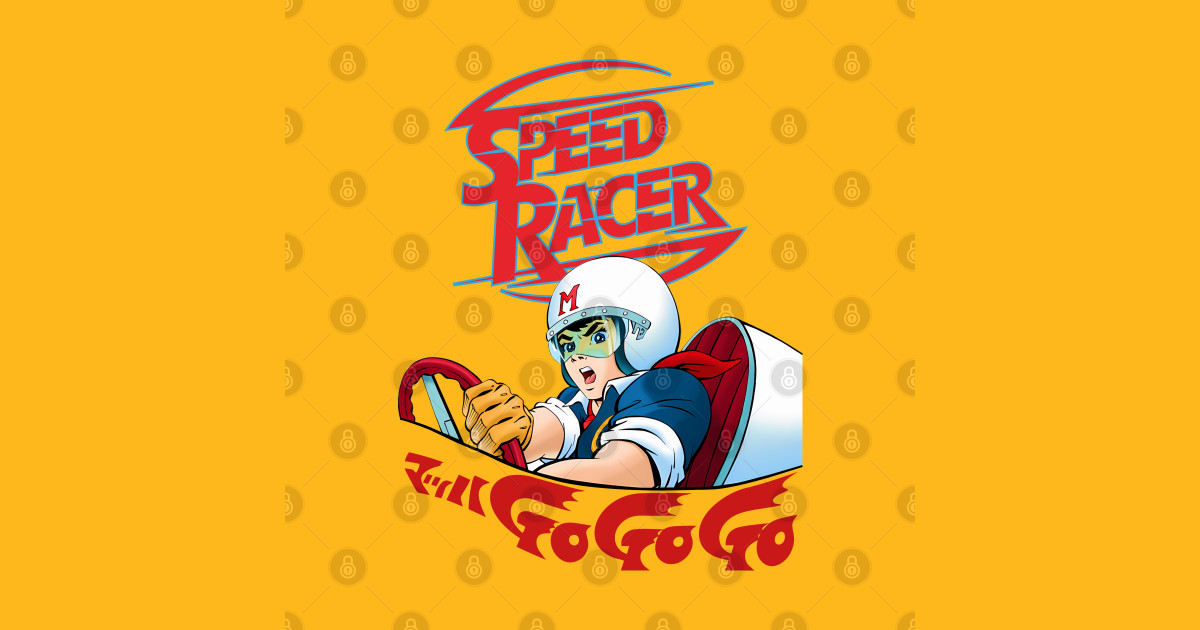 Go Speed Racer Retro Japanese - Speed Racer - T-Shirt | TeePublic
