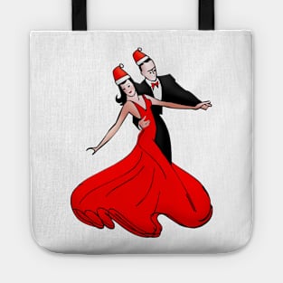 Christmas Couple Tote