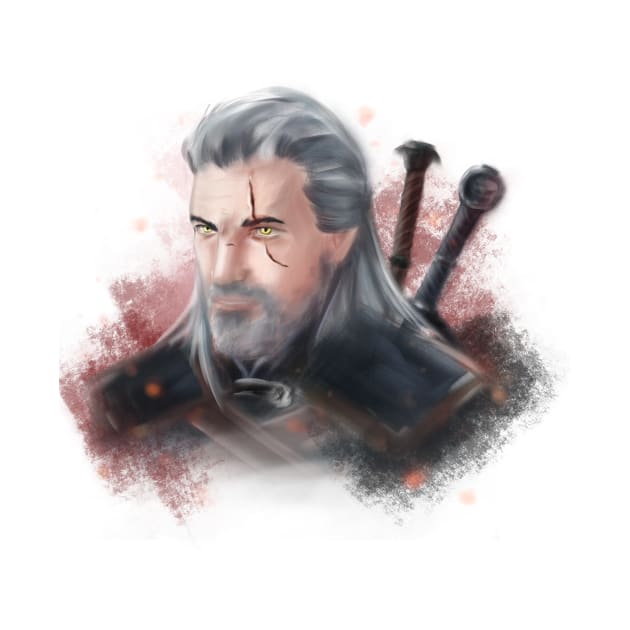 Geralt of Rivia by rayfox