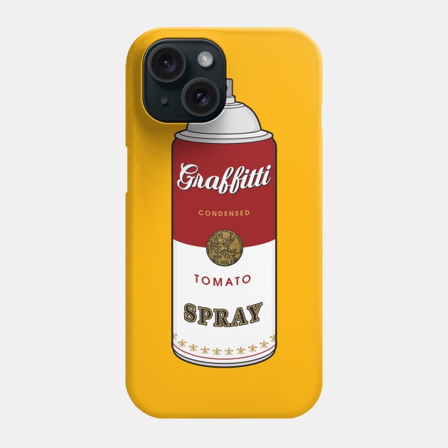 Graffitti Tomato Spray Phone Case by Woah_Jonny